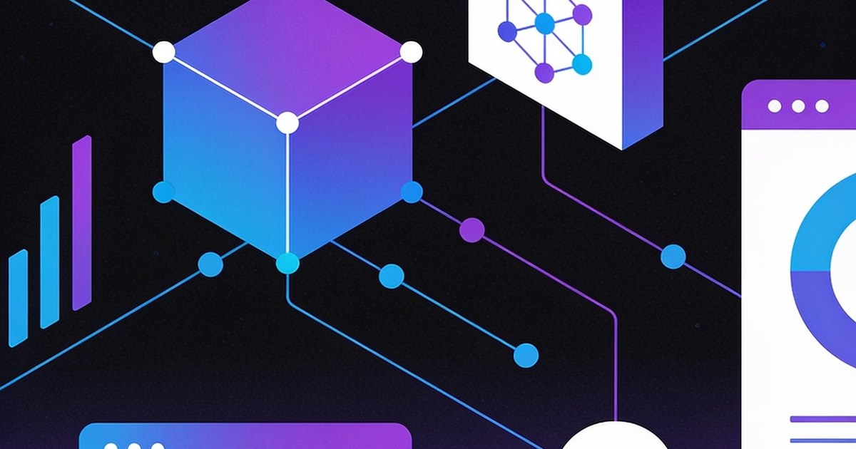 GEO продвижение — AI-поиск, нейросеть, генеративная выдача, тёмный фон с синими акцентами